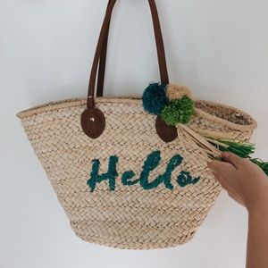 Summer beach tote
